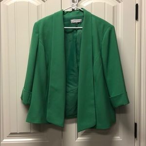 Green blazer